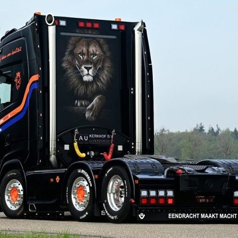camion à chape électrique