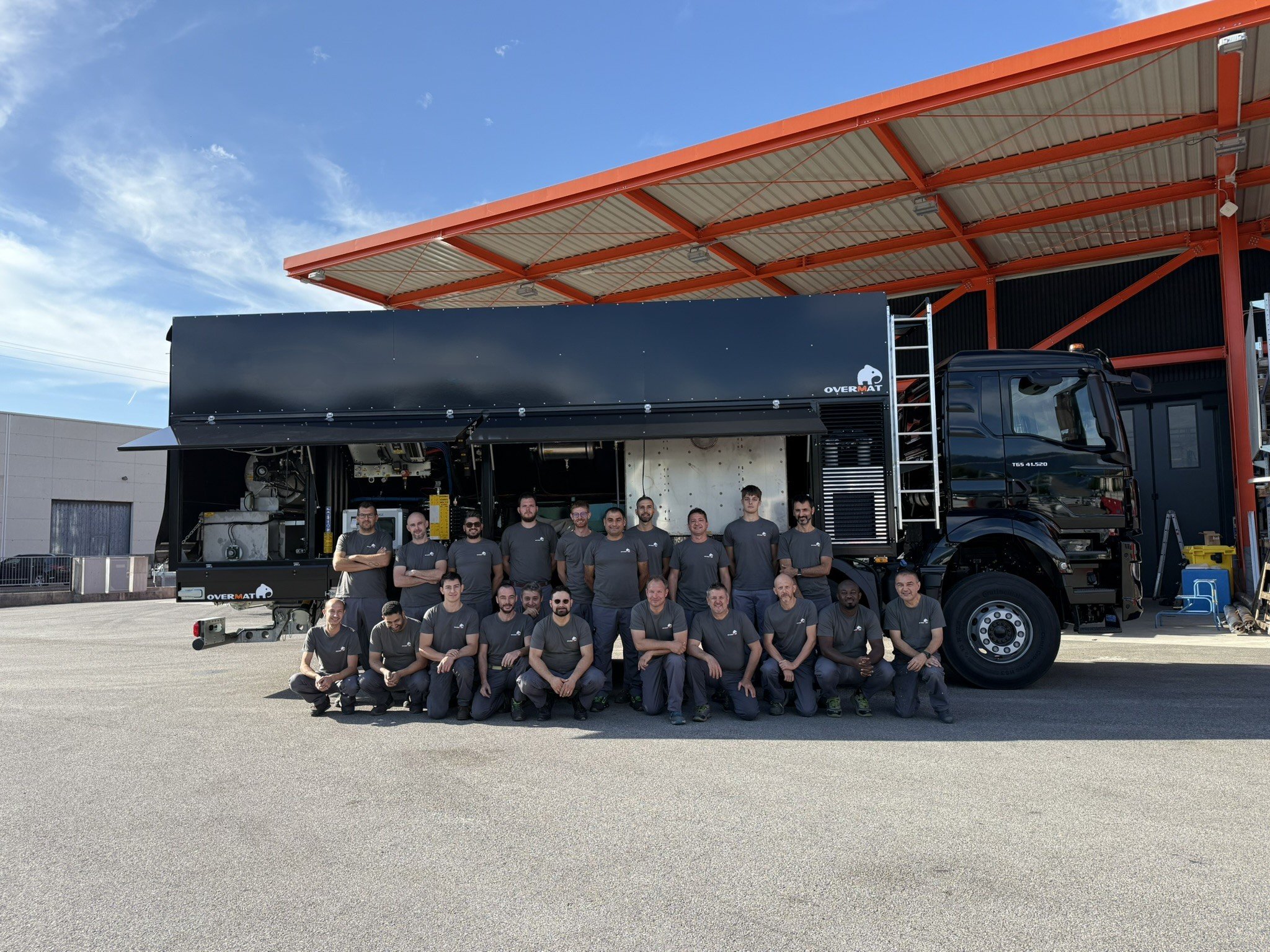 Produzione Overmat overmat